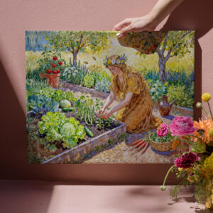 raxxa Canva: Greek Goddess Demeter Harvest Garden