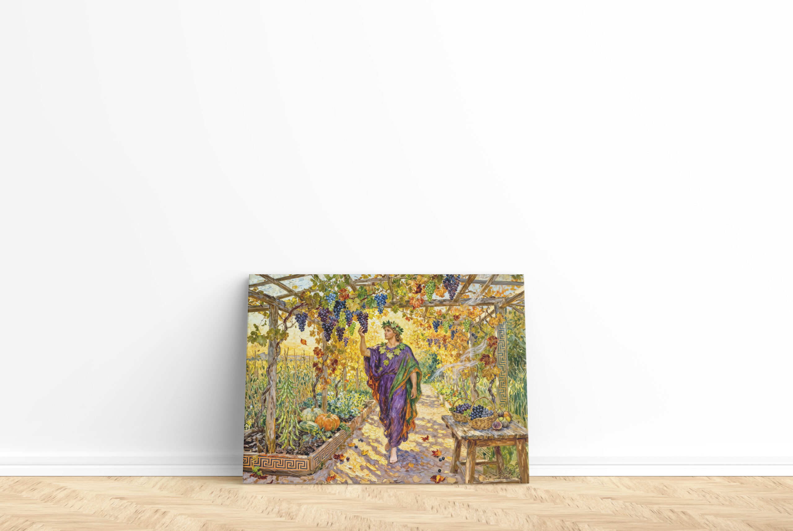 raxxa Canva: Greek God Dionysus Vineyard Walk – Bild 2
