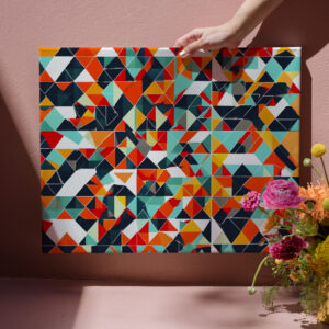 raxxa Canva: Dynamic Abstract Color Rays