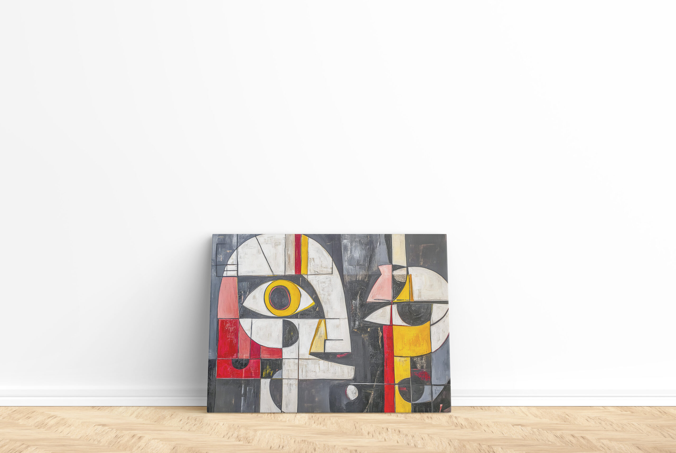 raxxa Canva: Abstract Fragmented Face Design – Bild 2