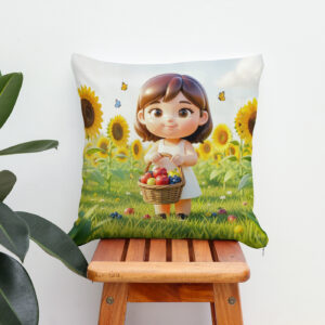 Kissen: Cute 3D Virgo Zodiac Character