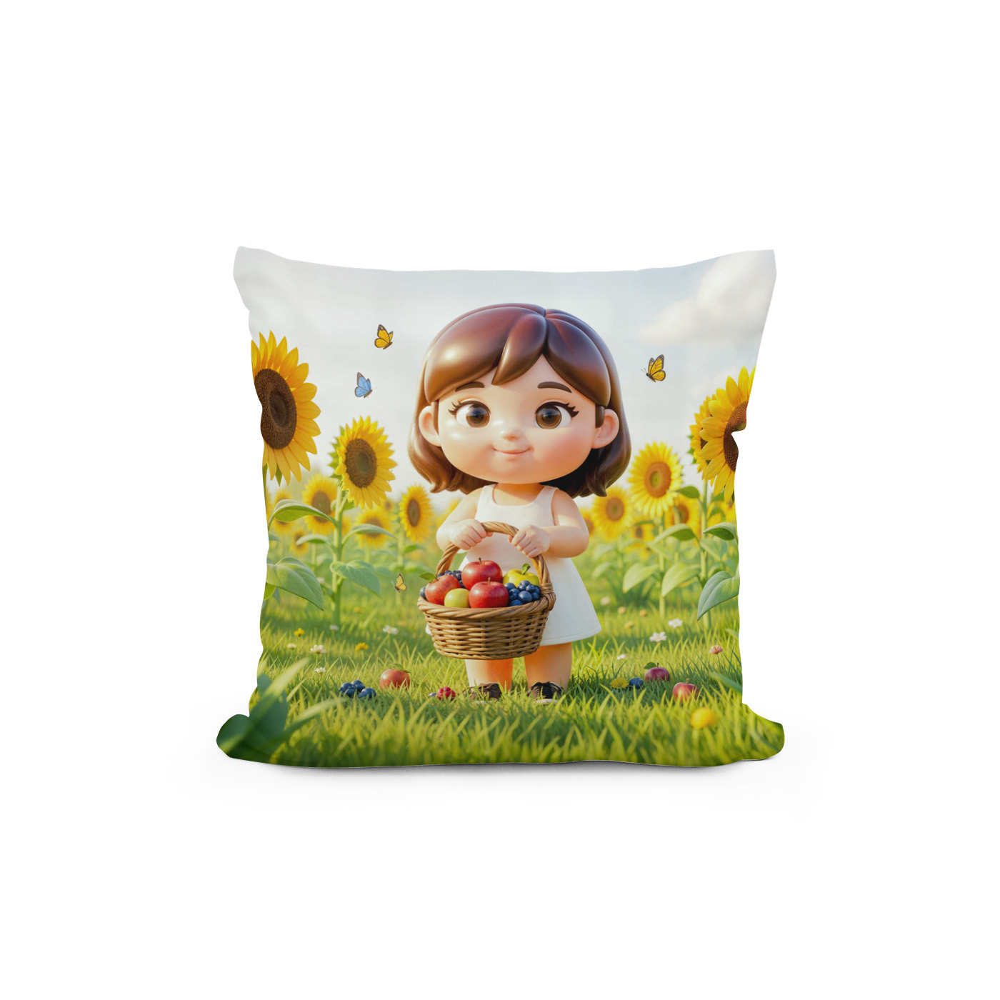 Kissen: Cute 3D Virgo Zodiac Character – Bild 2