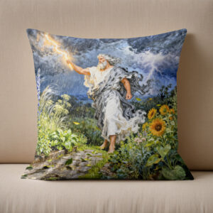 Kissen: Greek God Zeus Summer Storm