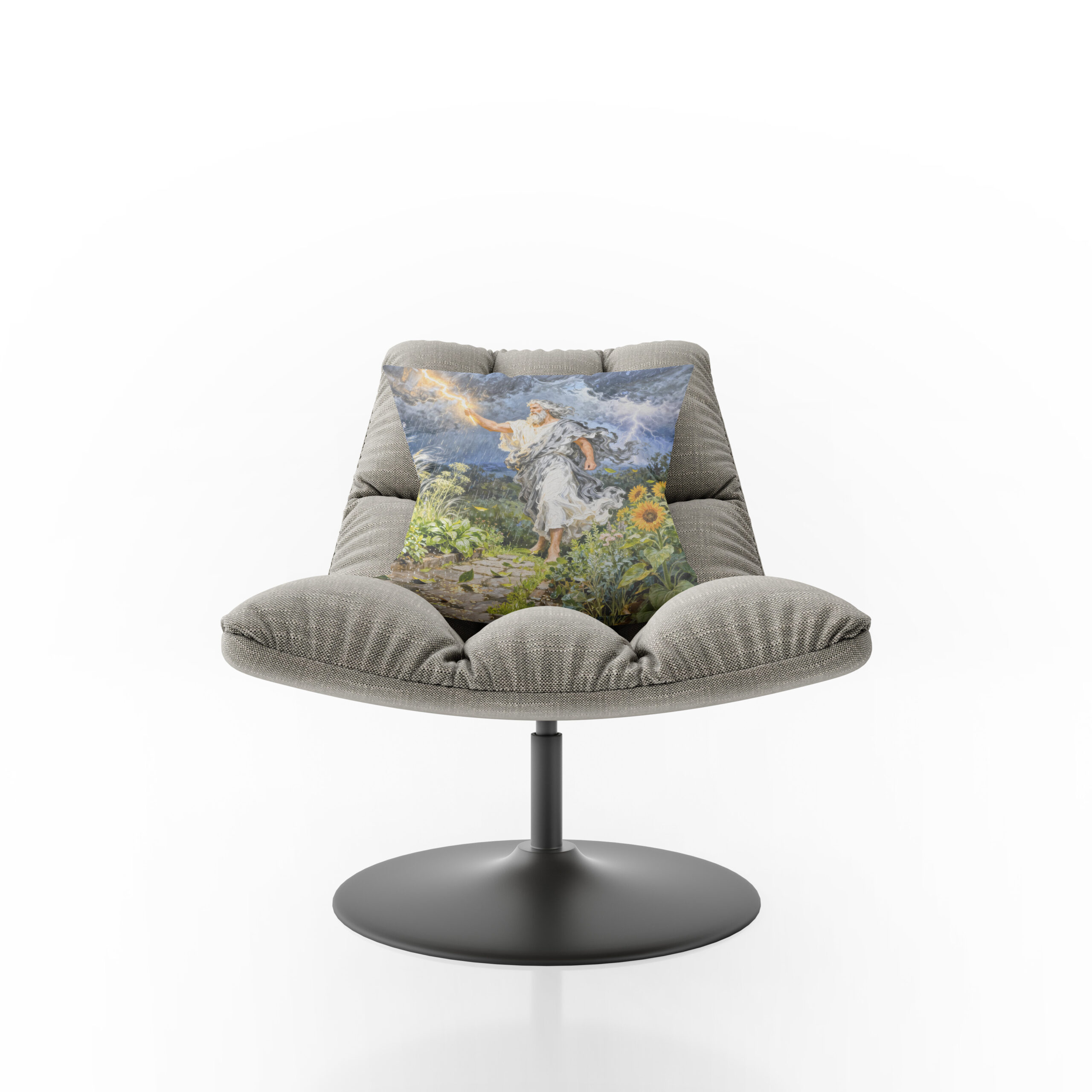 Kissen: Greek God Zeus Summer Storm – Bild 2