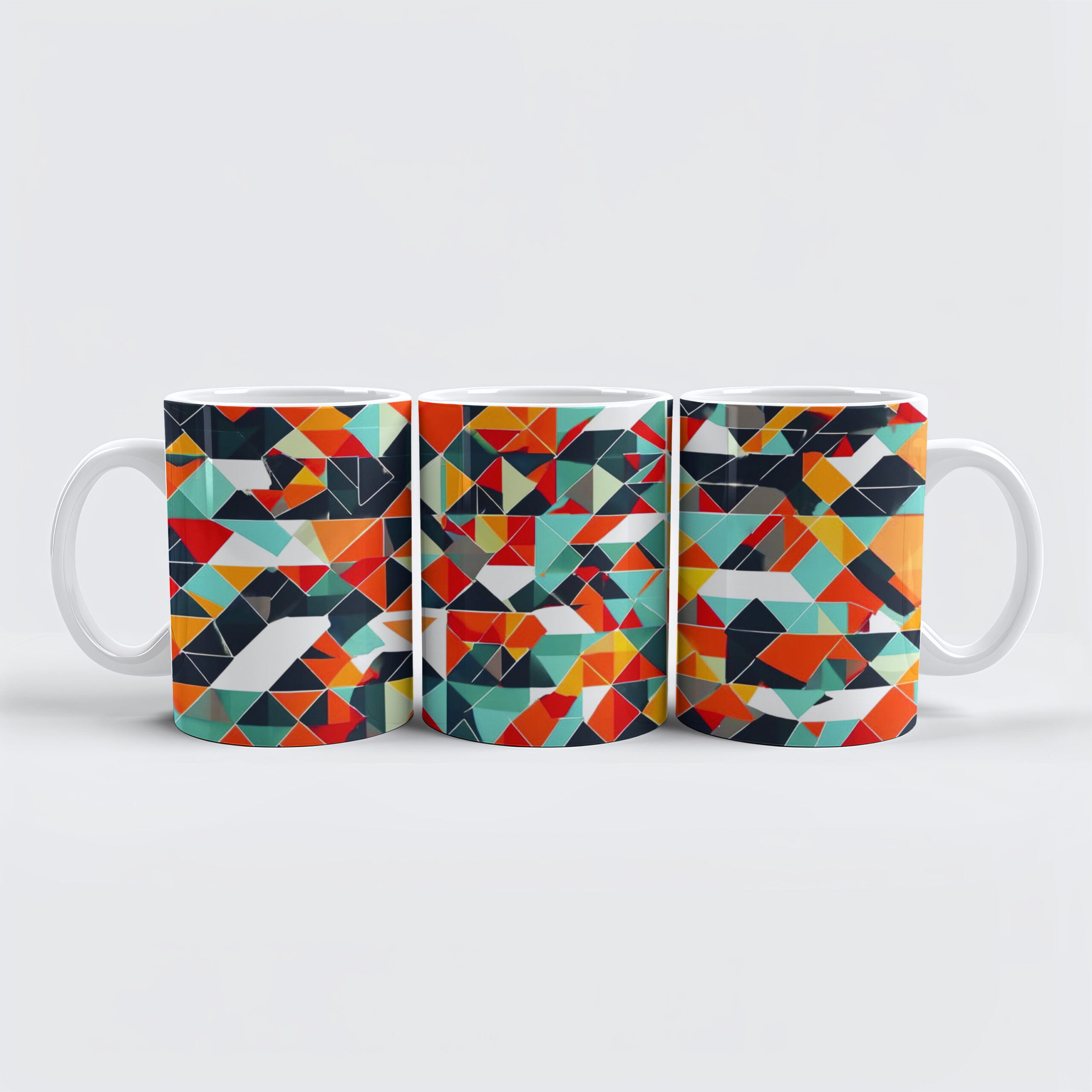 raxxa Premium-Tasse: Dynamic Abstract Color Rays