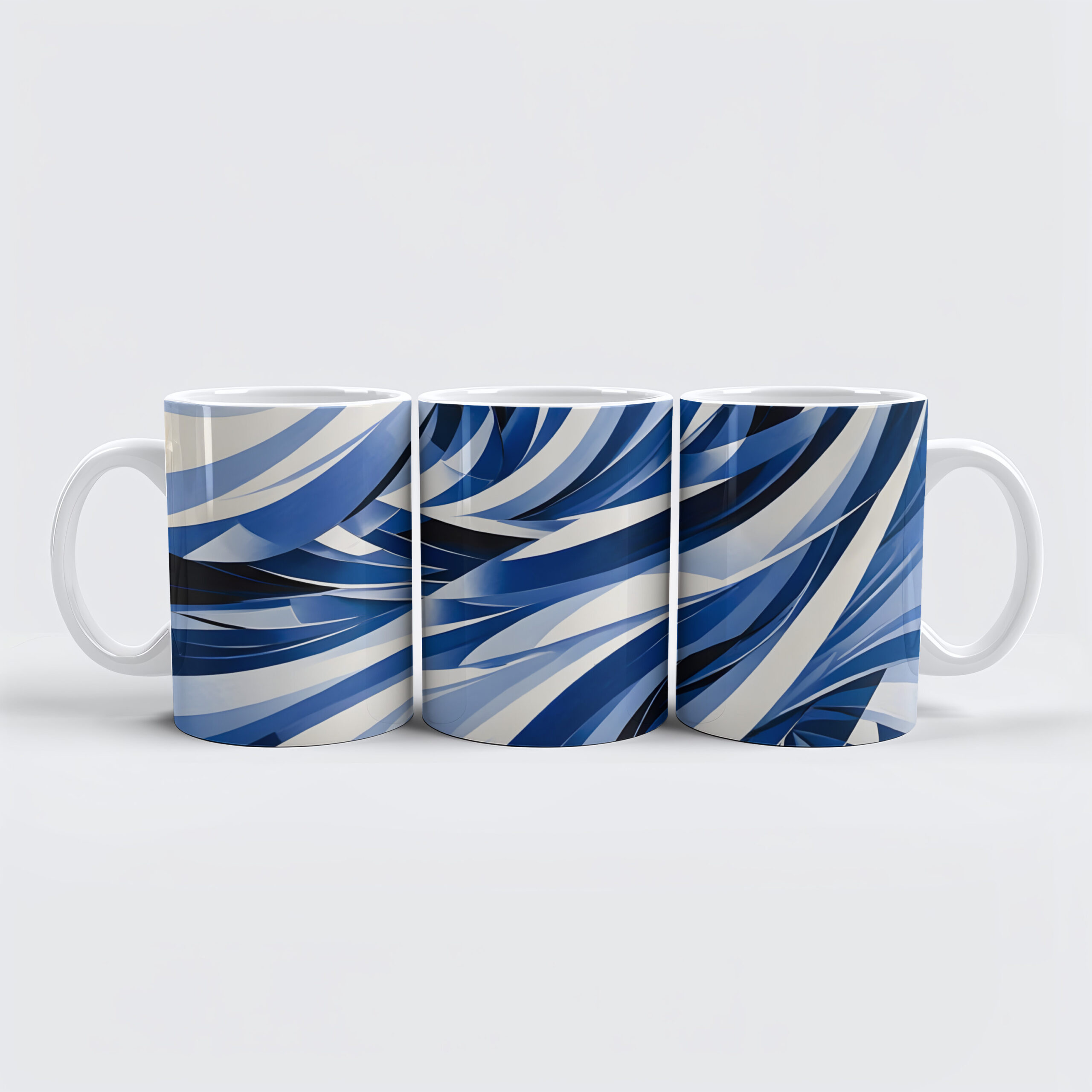 raxxa Premium-Tasse: Oceanic Wave Flow Abstraction