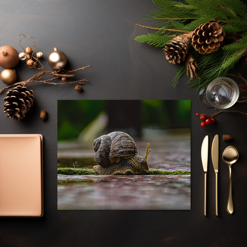 raxxa Premium-Tischset: Schnecke - immagine 3