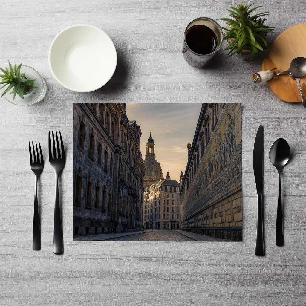 raxxa Premium-Tischset: Frauenkirche Dresden – Bild 3