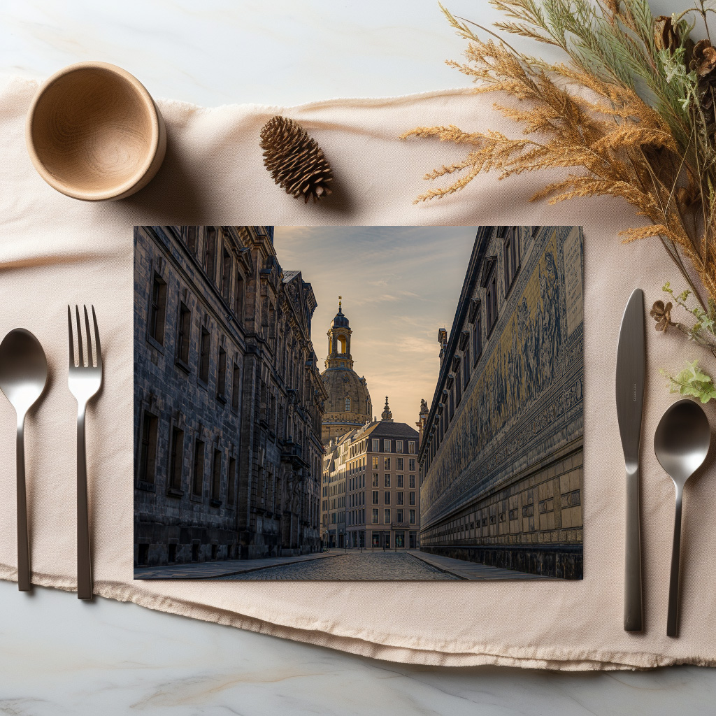 raxxa Premium-Tischset: Frauenkirche Dresden – Bild 2