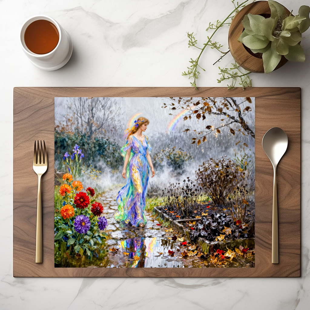 raxxa Premium-Tischset: Greek Goddess Iris November Rain
