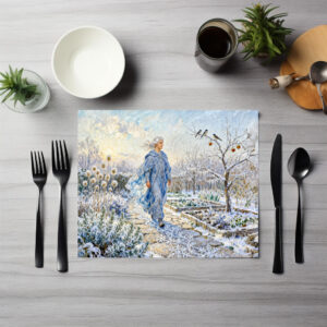 raxxa Premium-Tischset: Greek God Boreas Winter Garden