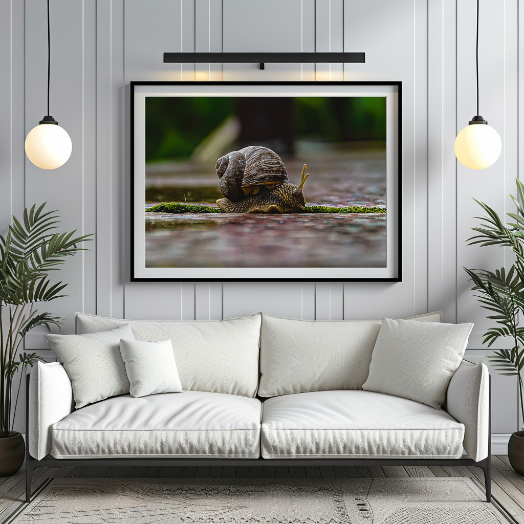 Poster: Schnecke