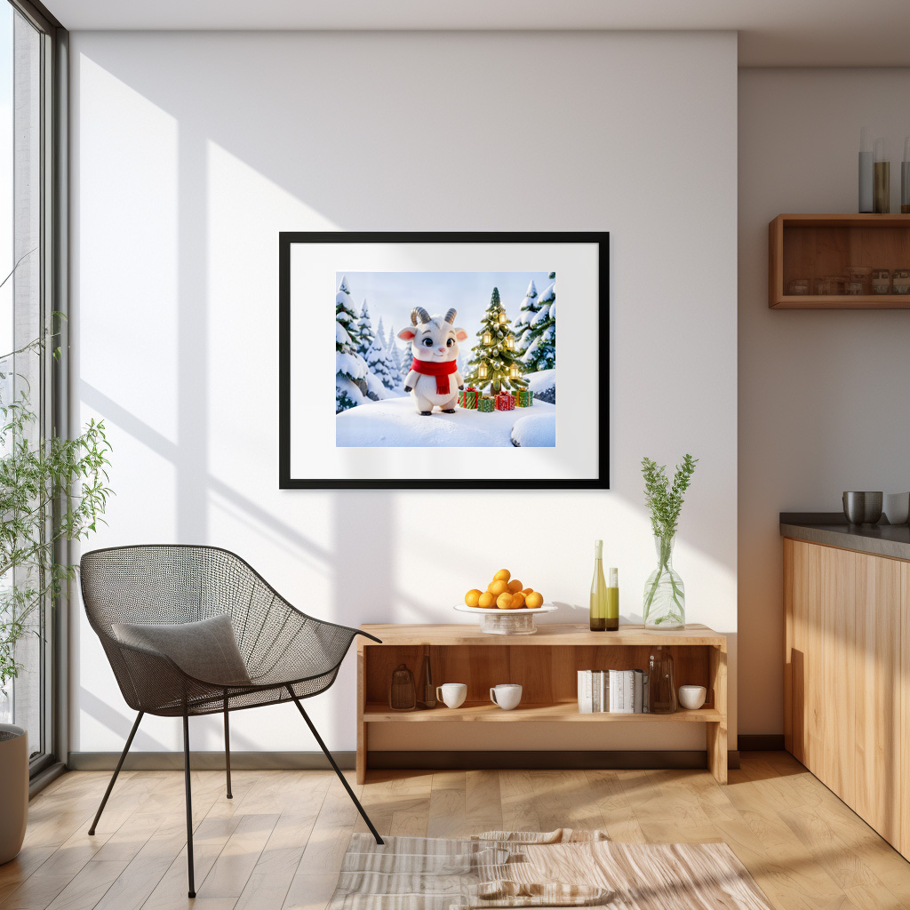 Poster: Cute 3D Capricorn Zodiac Character – Bild 2