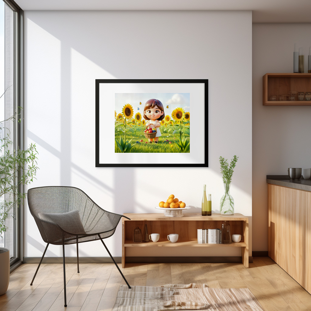 Poster: Cute 3D Virgo Zodiac Character – Bild 2