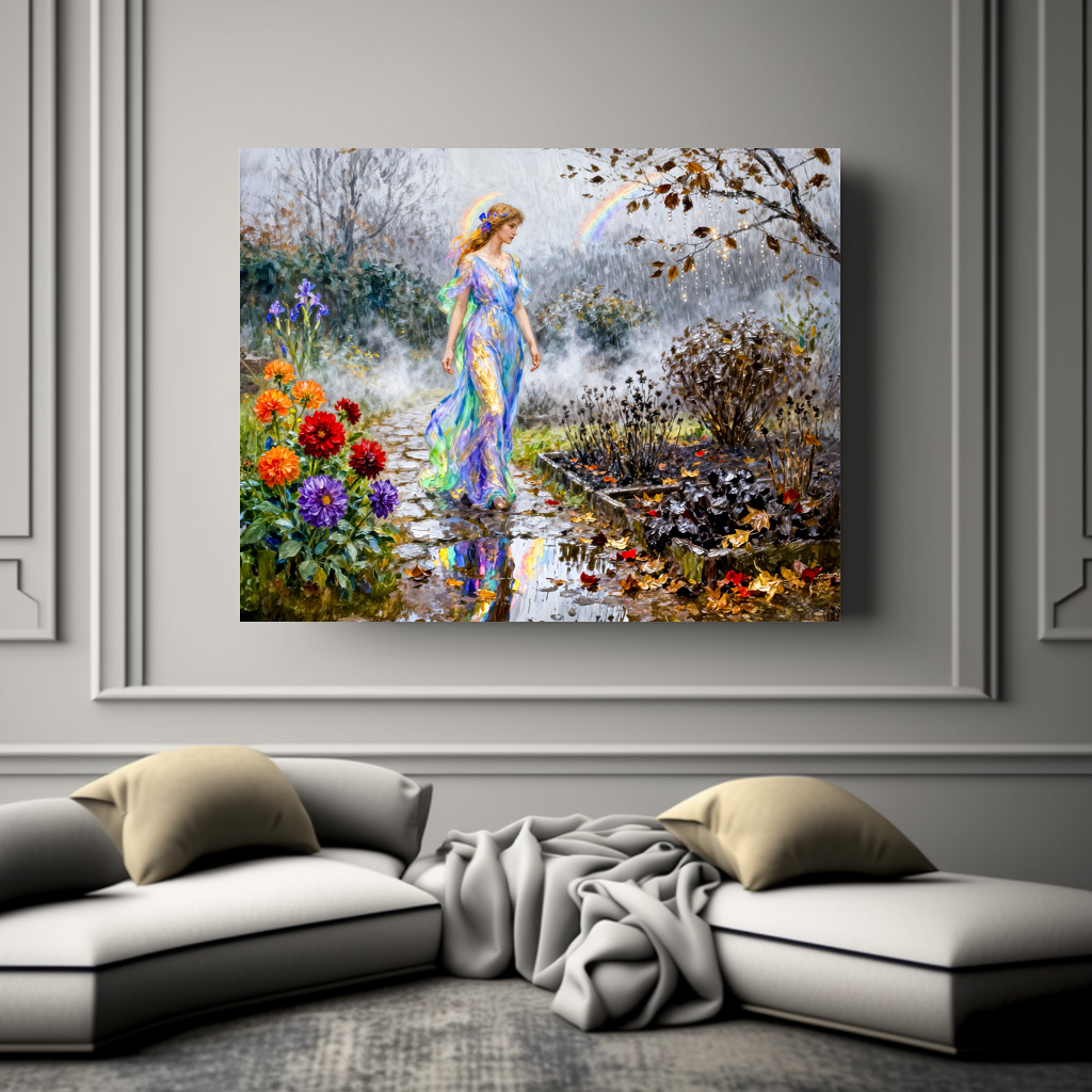 Poster: Greek Goddess Iris November Rain