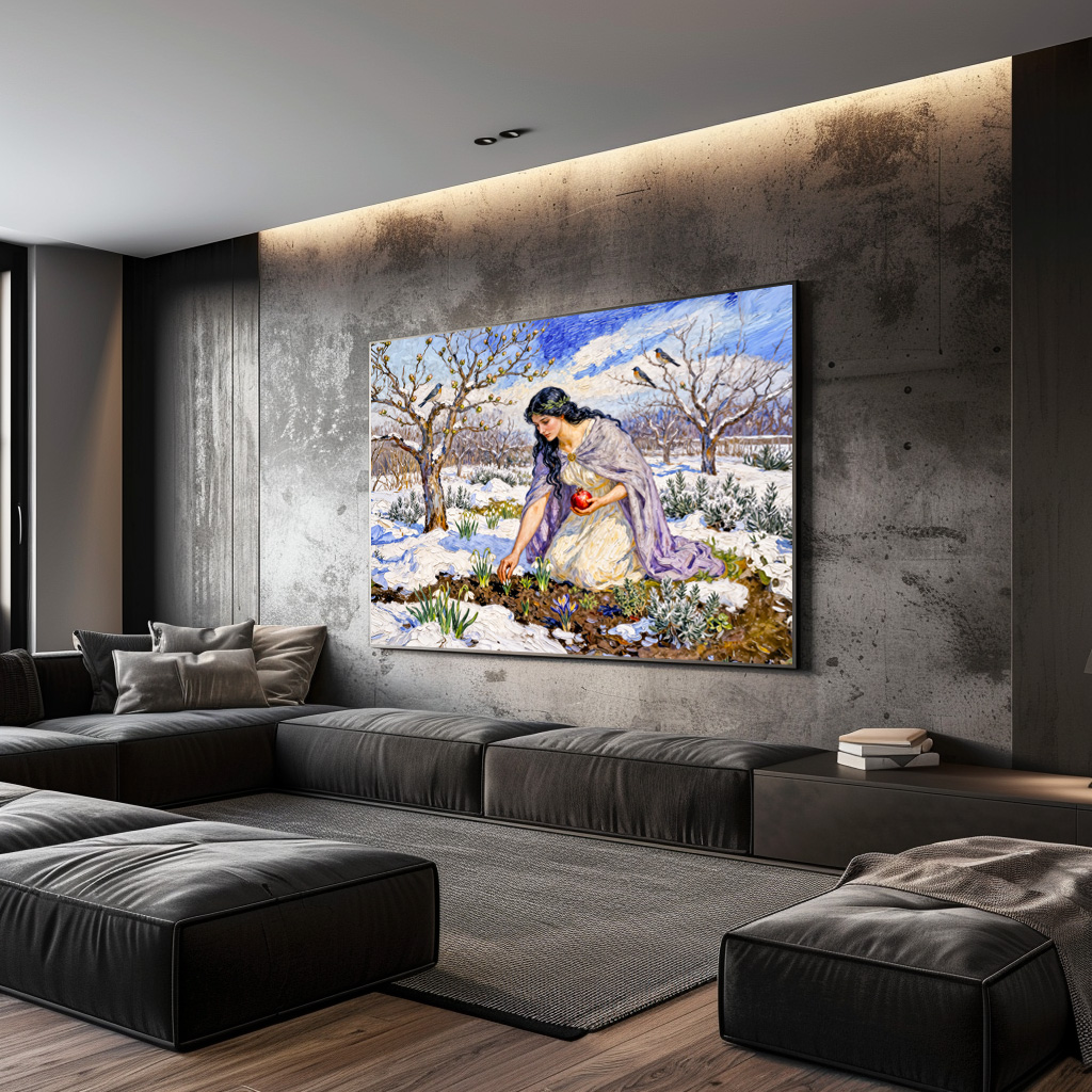 Poster: Greek Goddess Persephone Early Spring – Bild 3