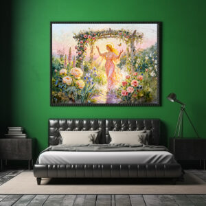 Poster: Greek Goddess Eos Rose Sunrise