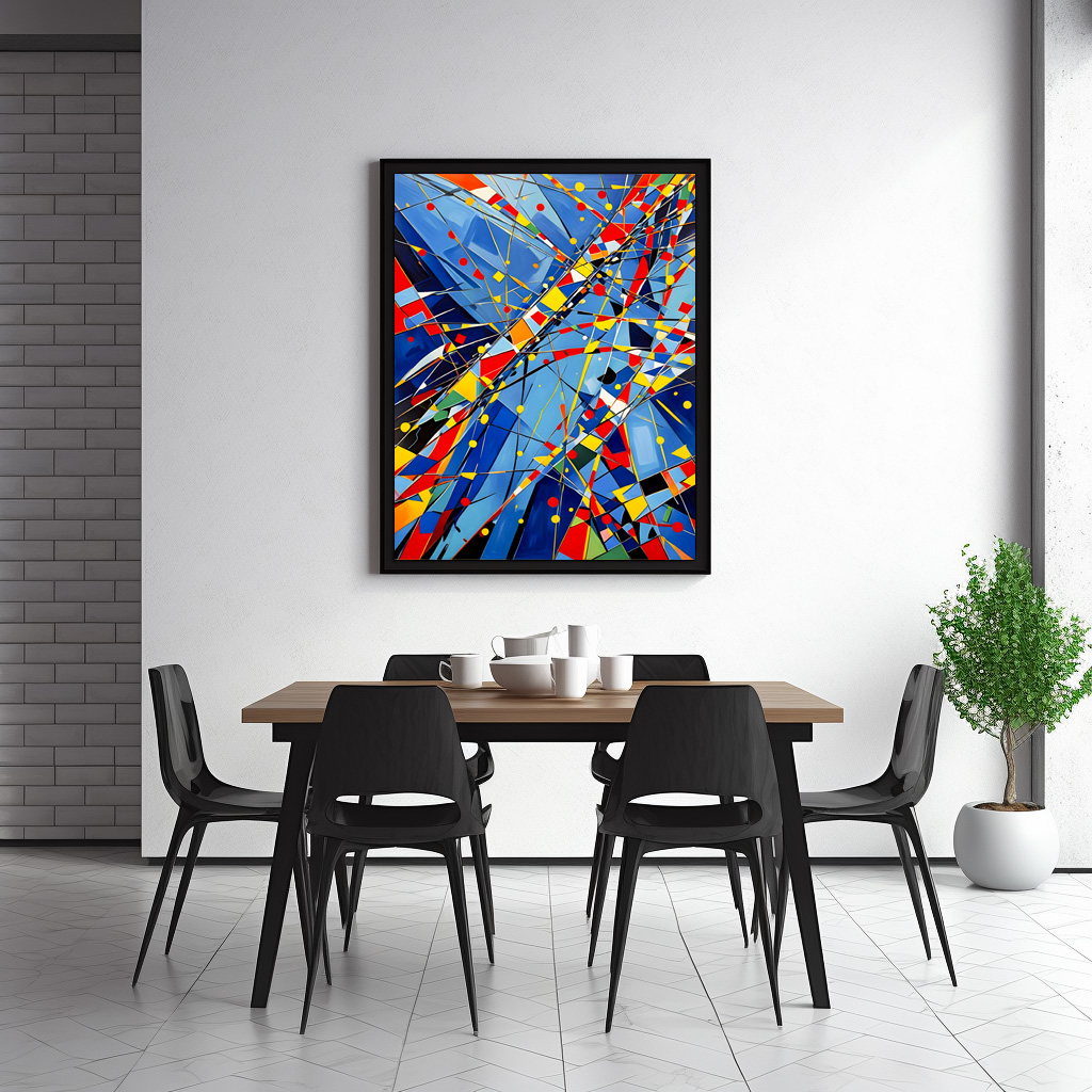 Poster: Geometric Color Orbit Abstraction – Bild 2
