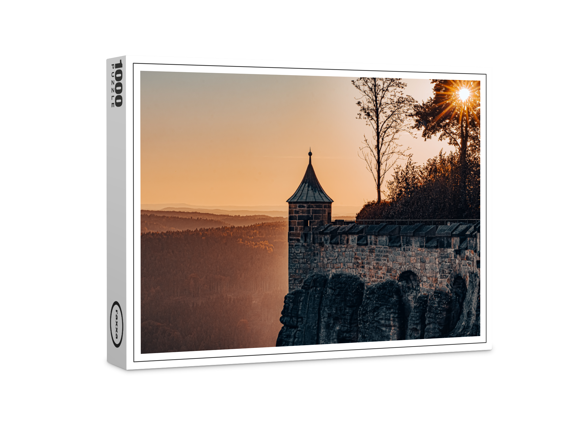 raxxa Premium-Puzzle: Festung Königstein
