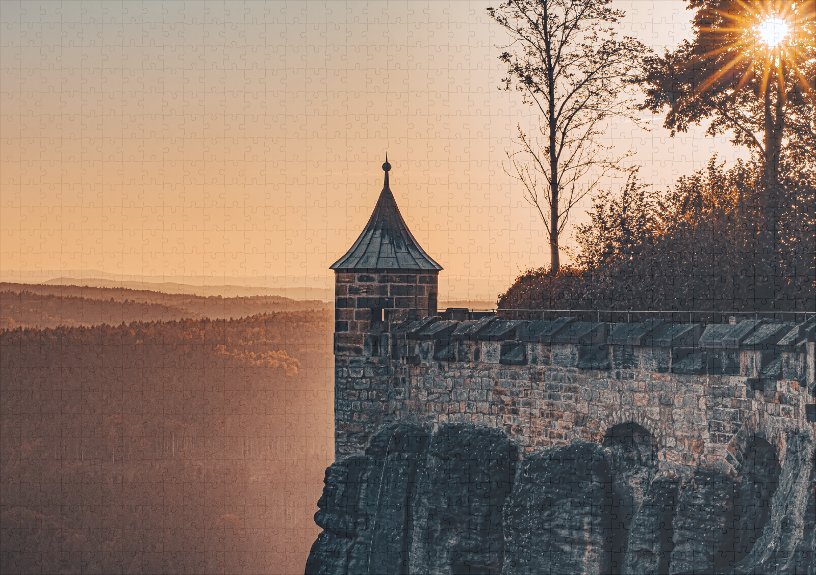 raxxa Premium-Puzzle: Festung Königstein – Bild 2