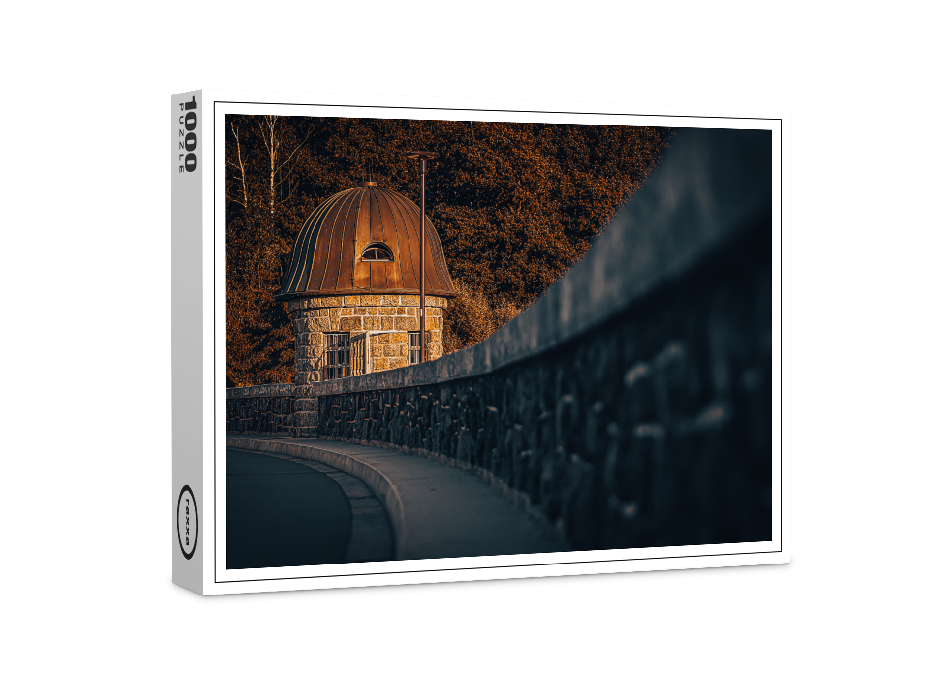 raxxa Premium-Puzzle: Staumauer