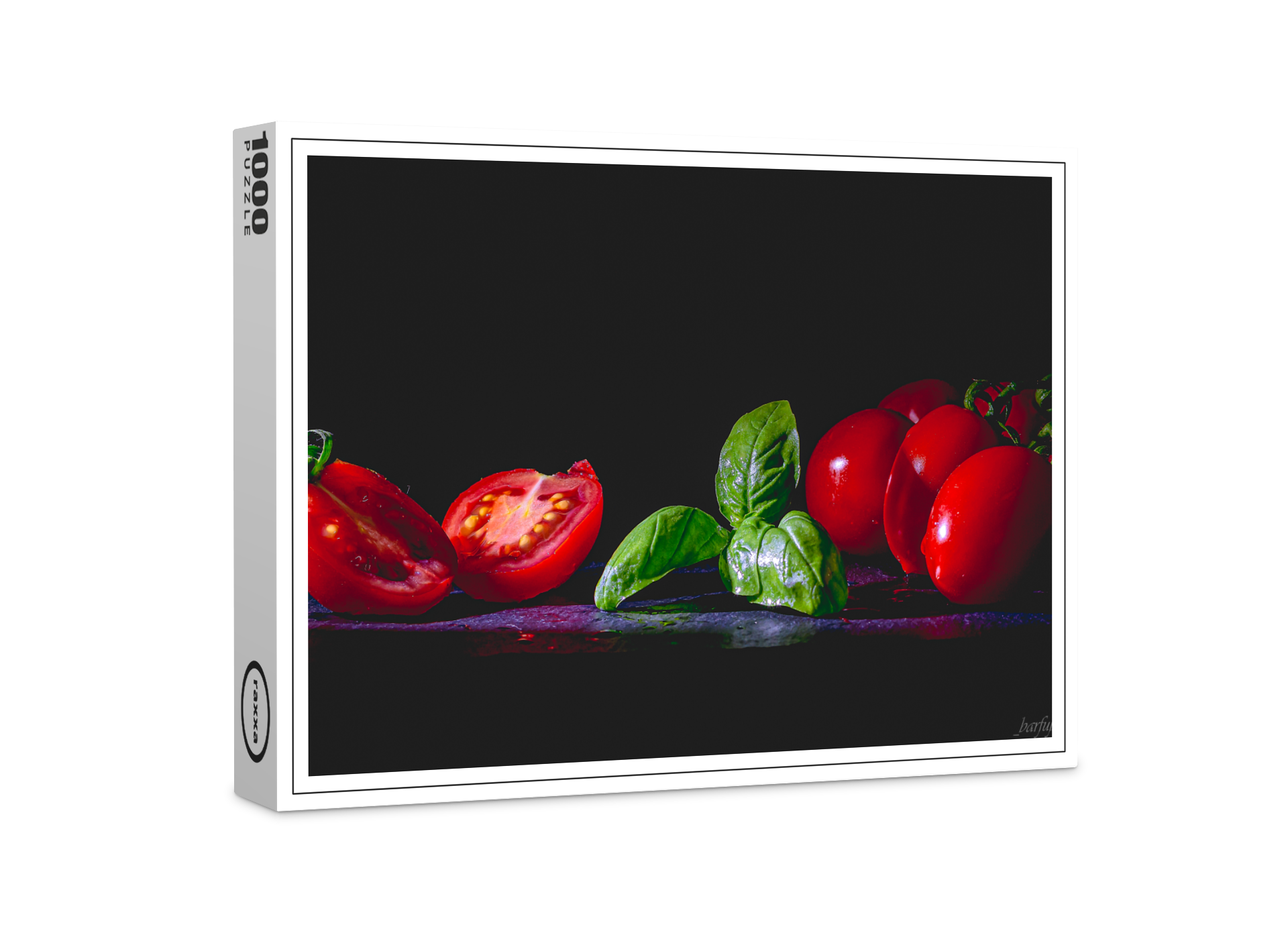 raxxa Premium-Puzzle: Tomate trifft basilikum