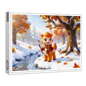raxxa Premium-Puzzle: Cute 3D Sagittarius Zodiac Character