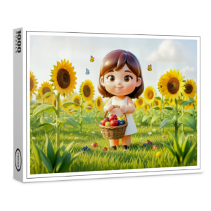 raxxa Premium-Puzzle: Cute 3D Virgo Zodiac Character