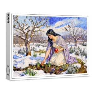 raxxa Premium-Puzzle: Greek Goddess Persephone Early Spring
