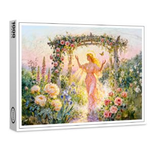 raxxa Premium-Puzzle: Greek Goddess Eos Rose Sunrise