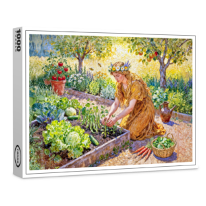raxxa Premium-Puzzle: Greek Goddess Demeter Harvest Garden