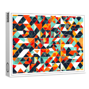 raxxa Premium-Puzzle: Dynamic Abstract Color Rays
