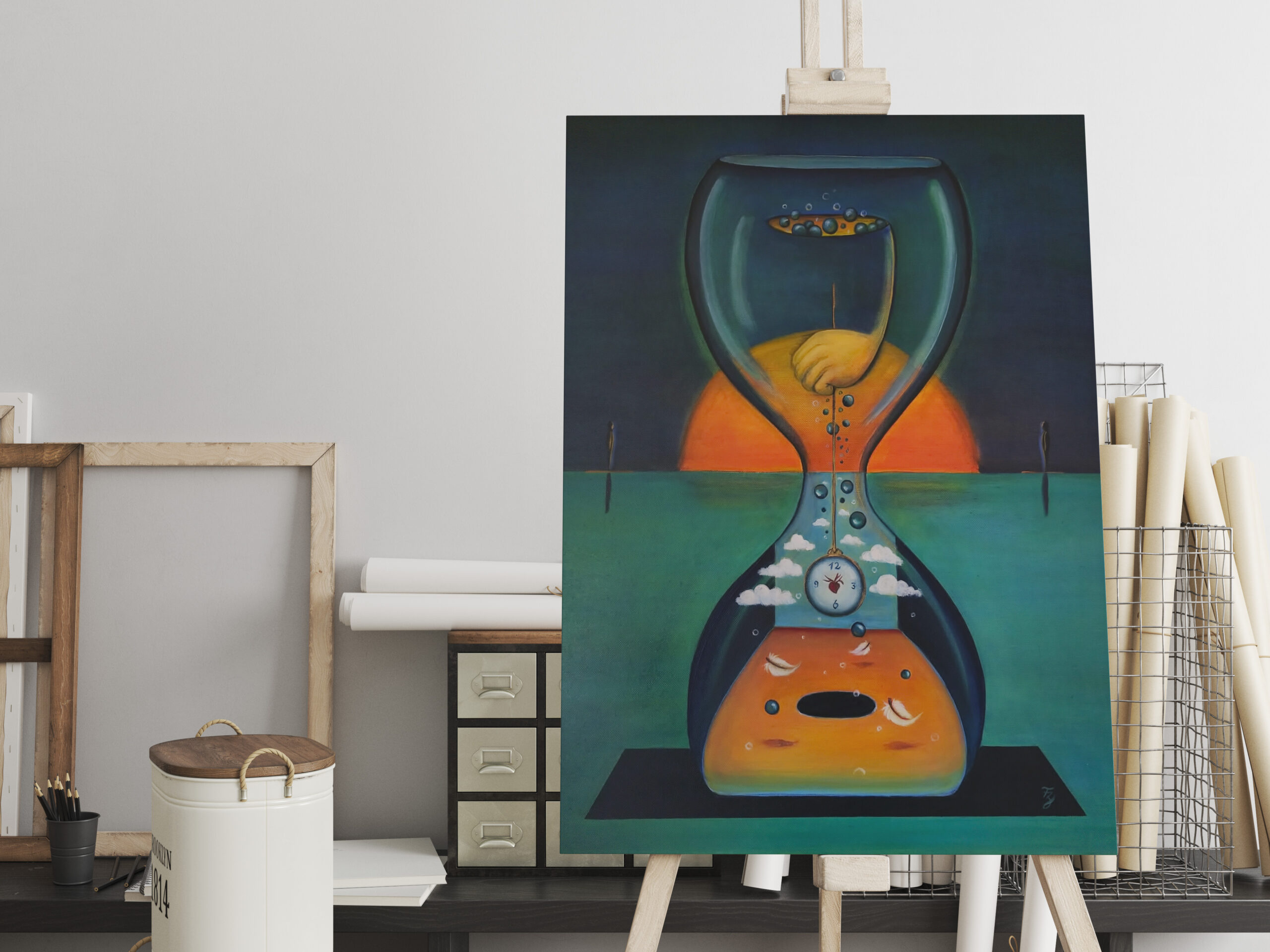 raxxa Canva: Gravitation - Die Philosophie der Anziehungskraft