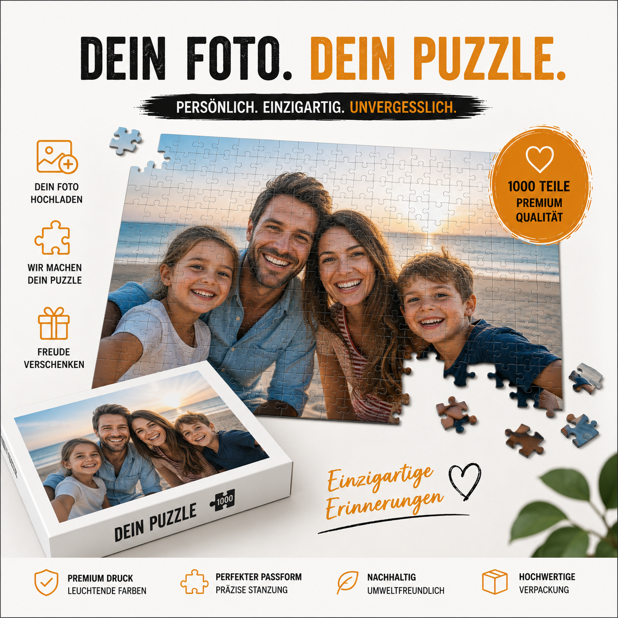 raxxa Premium-Puzzle: Dein eigenes Puzzle