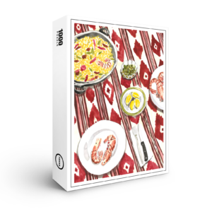 raxxa Premium-Puzzle: Mediterranean Paella Table